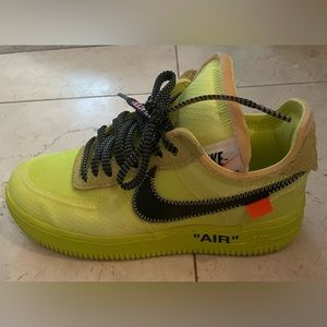 Nike off-white volt af1